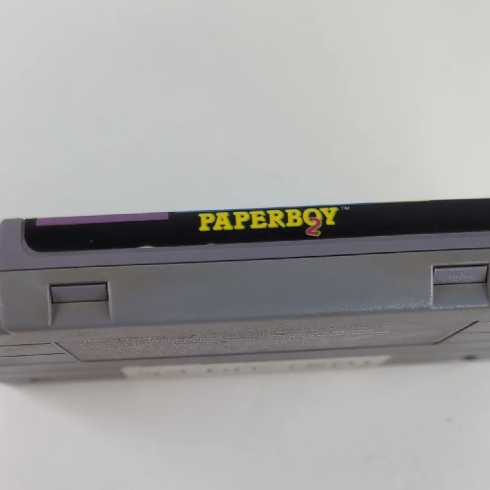 Super Nintendo - Super Paperboy Game Cartridge